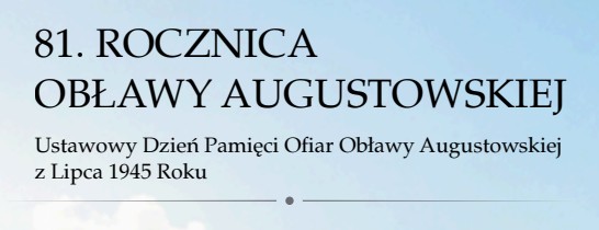 Zaproszenie na Rodzinny Bieg Pamięci Ofiar Obławy Augustowskiej 1945 roku